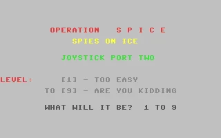 Operation SPICE : Spies on Ice box art