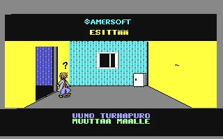 Uuno Turhapuro Muuttaa Maalle box art