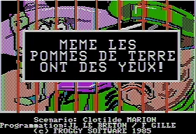 Meme les Pommes de Terre Ont des Yeux box art