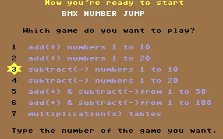 BMX Number Jump box art
