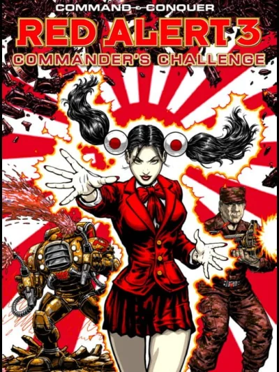 Command & Conquer - Red Alert 3 - Commander's Challenge box art