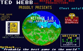 Nethack - The Adventure box art
