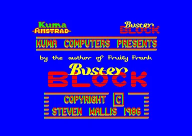 Buster Block box art