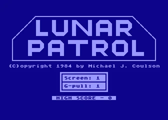 Lunar Patrol box art