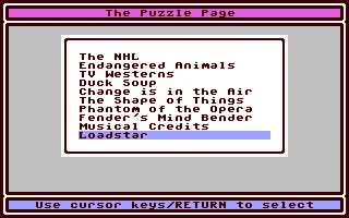 The Puzzle Page #119 box art