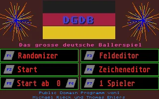 Grosse Deutsche Ballerspiel, Das box art