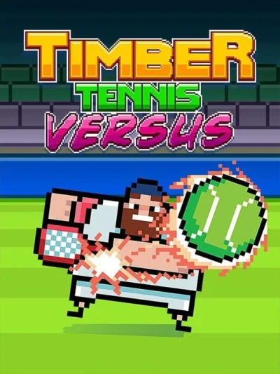 Timber Tennis: Versus box art