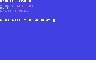 Haunted Manor box art