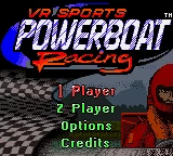 VR Sports - Powerboat Racing box art