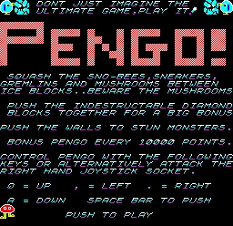 Pengo box art