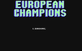 European Champions box art