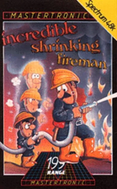 Incredible Shrinking Fireman box art