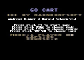 Go Cart box art