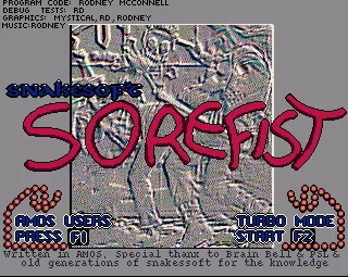 Sorefist box art