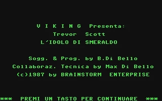 Trevor Scott : L'Idolo di Smeraldo box art
