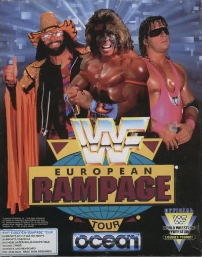 WWF European Rampage Tour box art