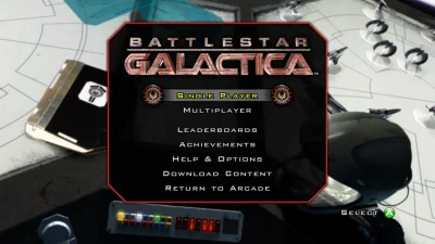 Battlestar Galactica box art