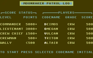 Moonraker Patrol box art