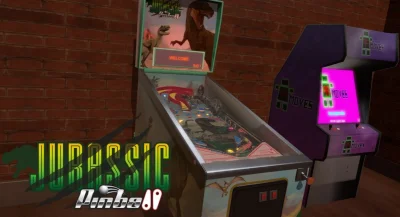 Jurassic Pinball box art
