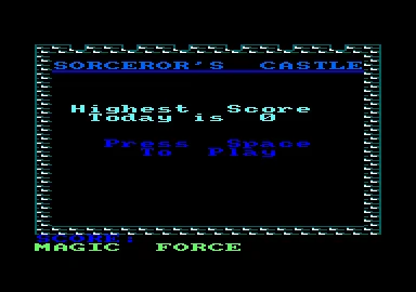 Sorceror's Castle box art