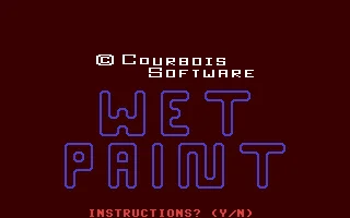 Wet Paint box art