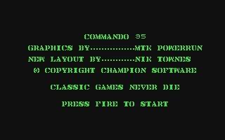 Commando 95 box art
