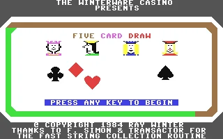 Five Card Draw box art