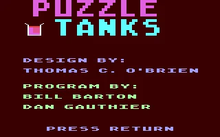 Puzzle Tanks box art