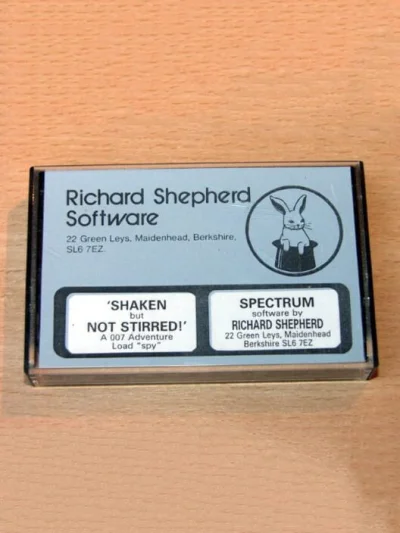 Shaken but Not Stirred! box art