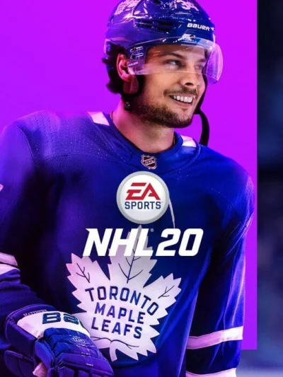 NHL 20 box art