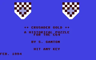 Crusader Gold box art