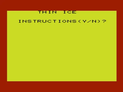 Thin Ice box art