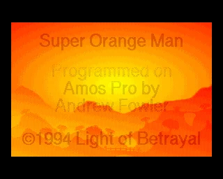 Super Orange Man box art