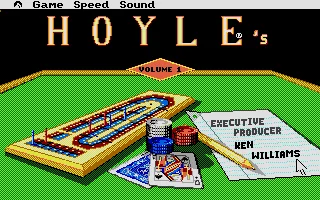 Hoyle's Book Of Games - Volume 1 box art