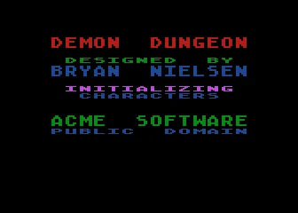 Demon Dungeon box art