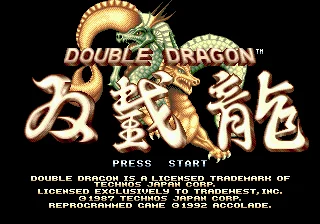 Double Dragon box art