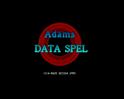 Adams Data Spel box art