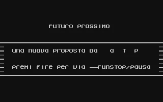 Futuro Prossimo box art