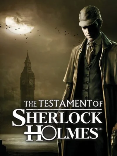 Testament of Sherlock Holmes, The box art