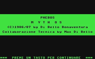 Phebos : Mythos box art