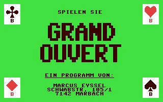 Grand Ouvert box art