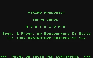 Terry Jones : Montezuma box art