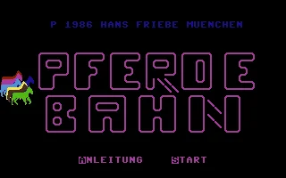 Pferde Bahn box art