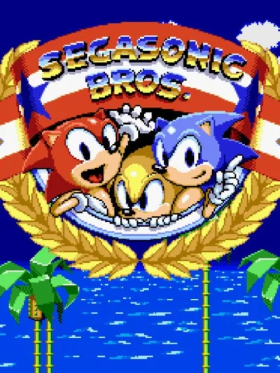 SegaSonic Bros. box art