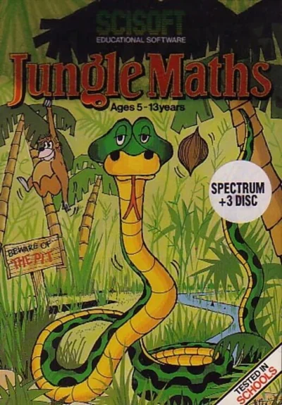 Jungle Maths box art