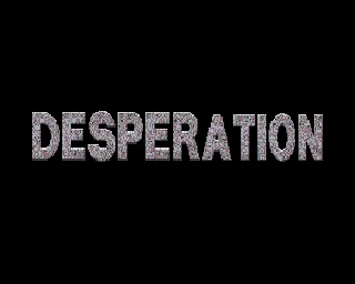 Desperation box art
