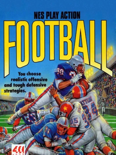 NES Play Action Football box art
