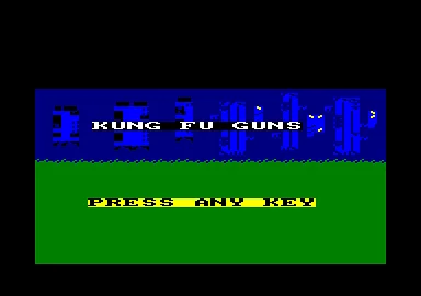 Kung Fu Guns box art