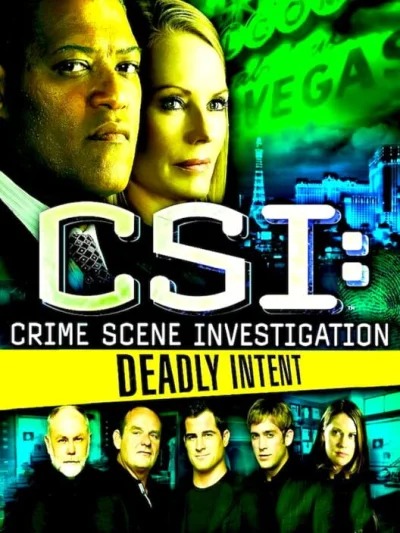 CSI - Crime Scene Investigation - Deadly Intent box art