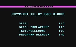 Heckenschuetzen box art